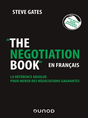 cover image of The negotiation book--en français